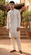 Outluk Wedding Vol 57 Silk Mens Kurta With Pajama 